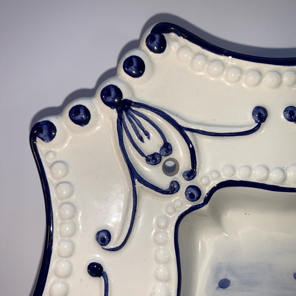 Classic Square Snowman Inspired Christmas Platter - Picture 4 of 8